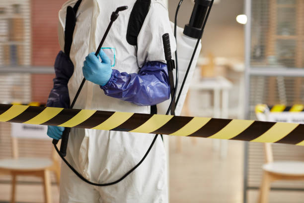 Professional Infectious Disease Decontamination technician working in San Juan Bautista, CA